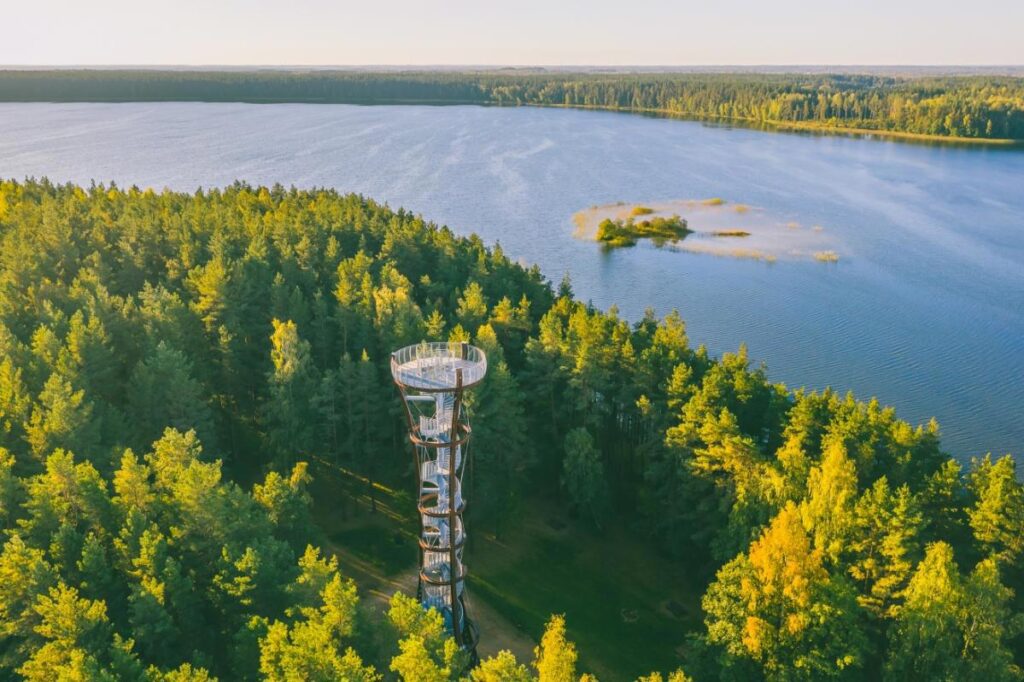 View of Aukstaitija National Park, Lithuania