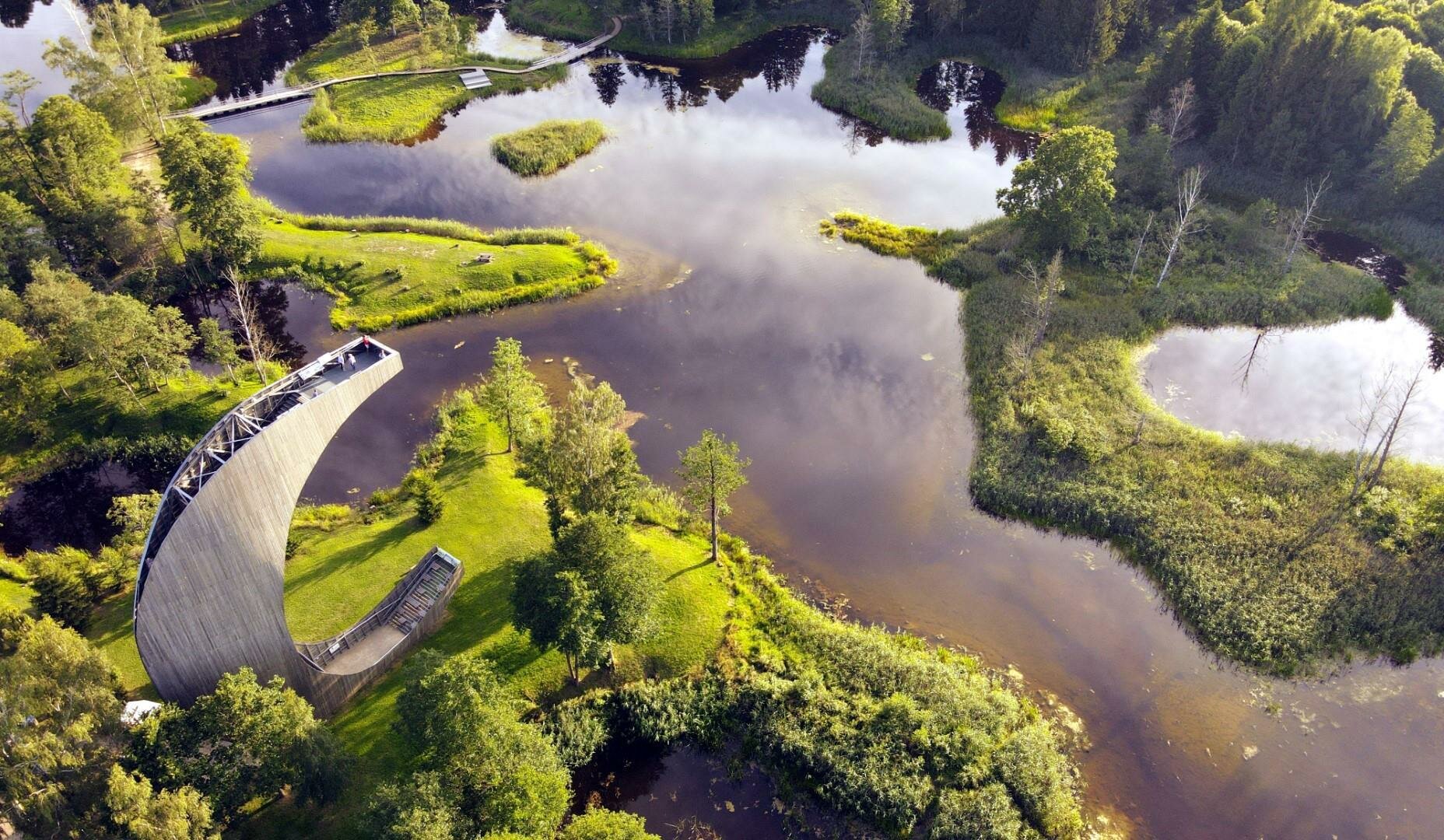 View of Birzai, Lithuania
