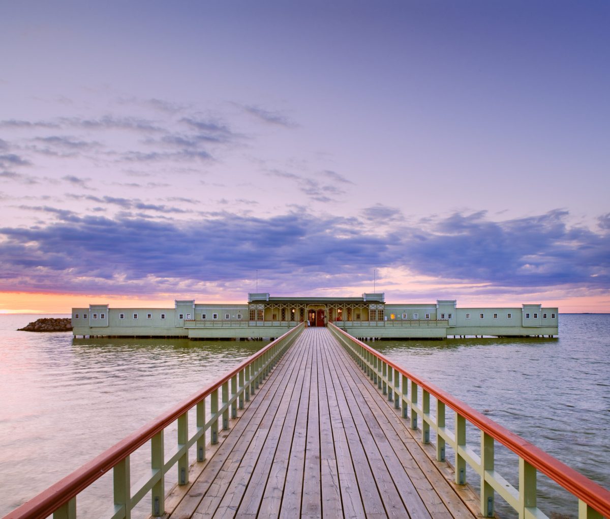 Pier in Malmö, Sweden