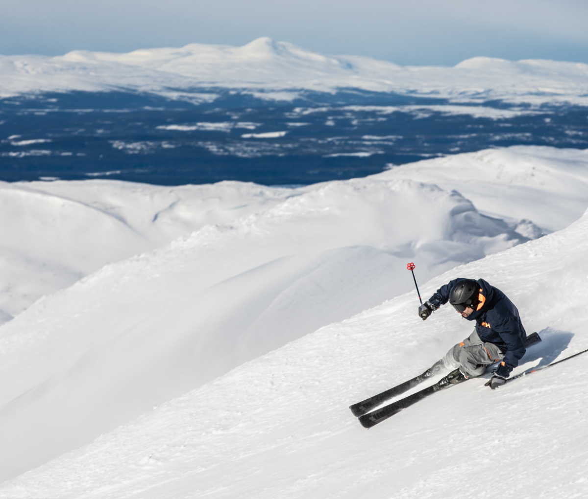 Skiing in Jämtland Härjedalen, Sweden