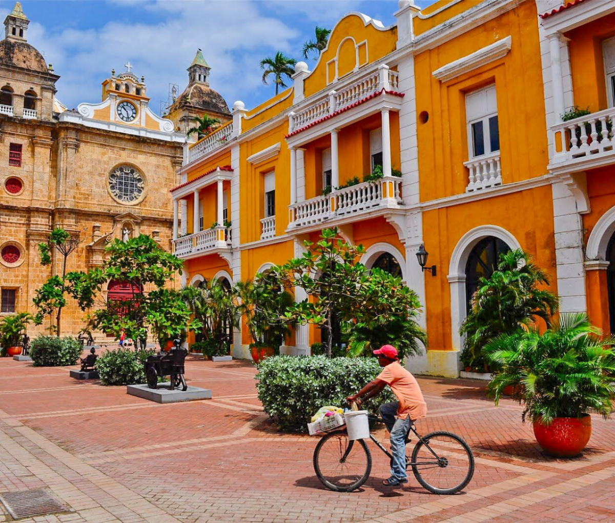 Colonial architecture in Cartagena