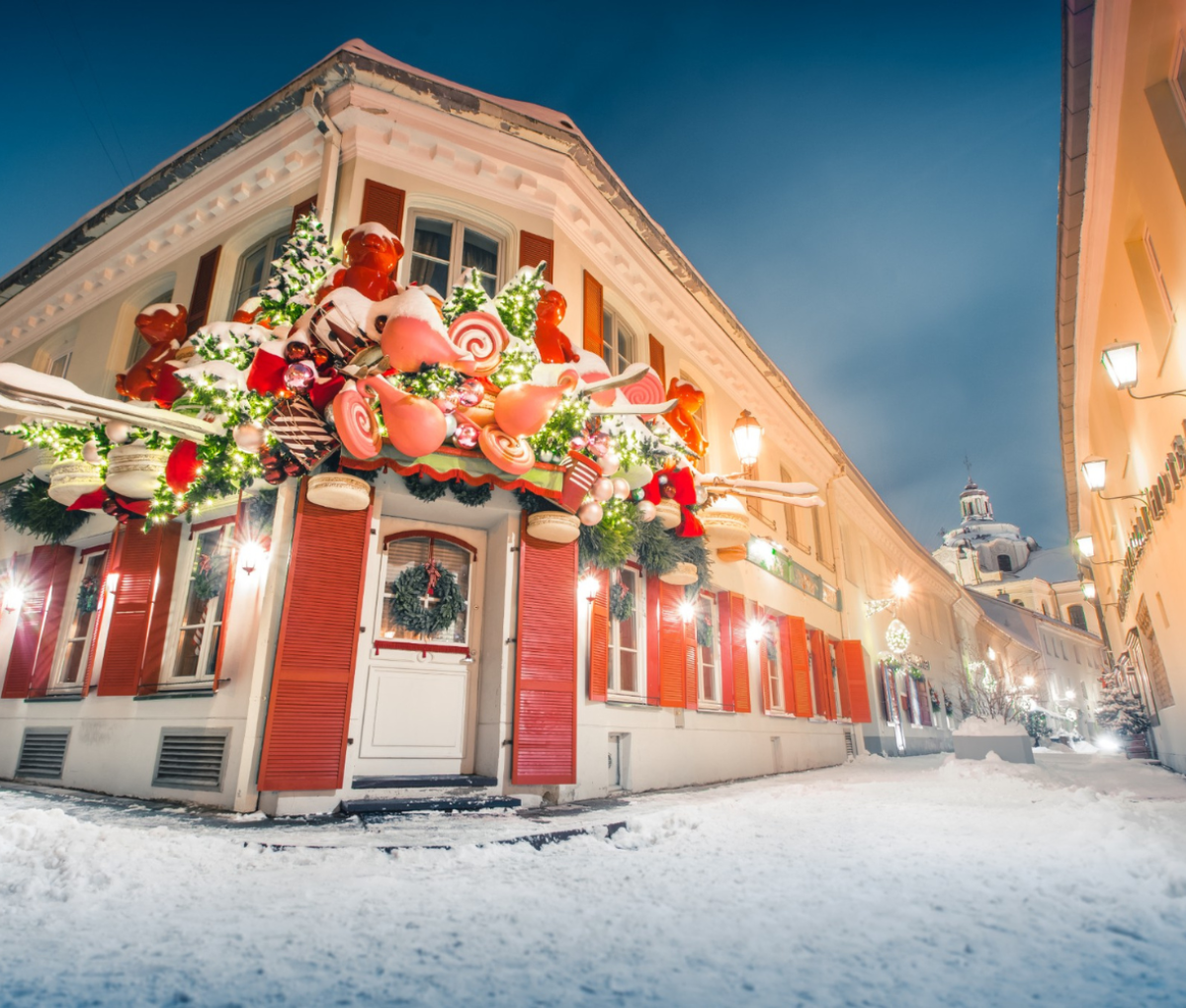 Christmastime in Vilnius, Lithuania