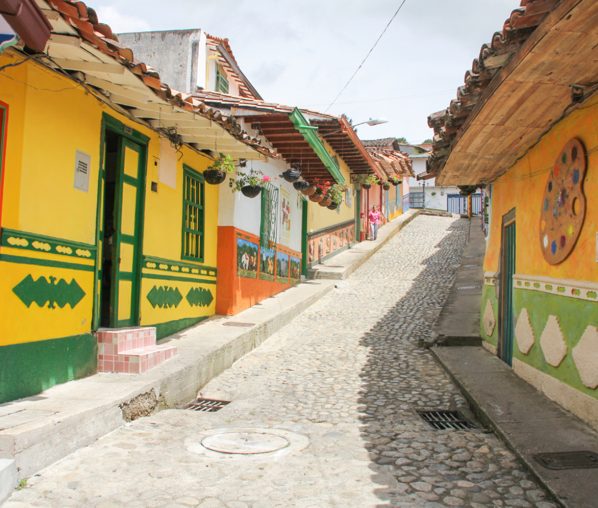 The streets of Guatapé