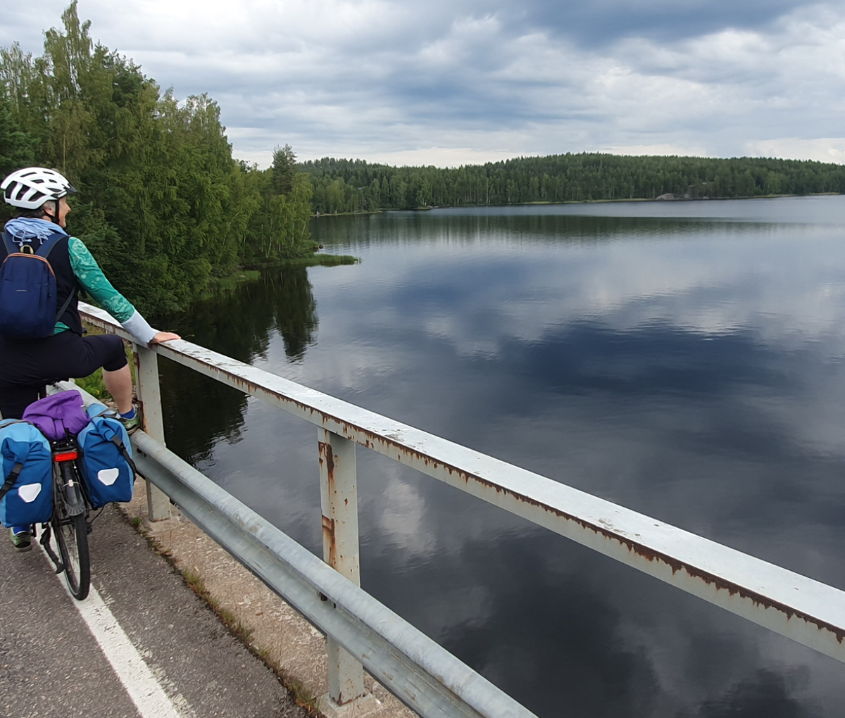 Lake Cycle Finland Journeys 10Jan24