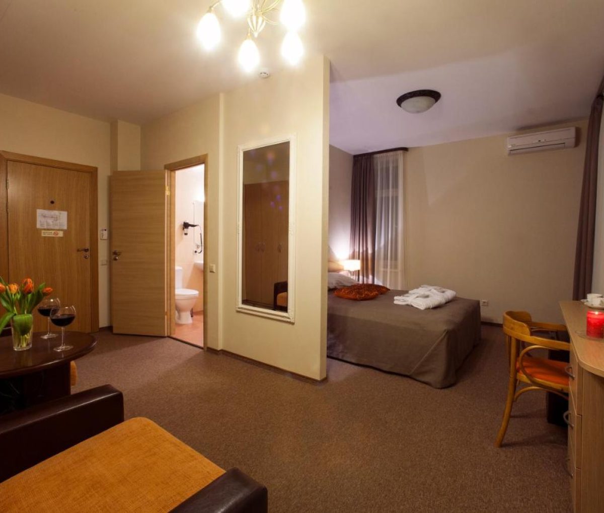 Latvia - Dzintars Hotel room