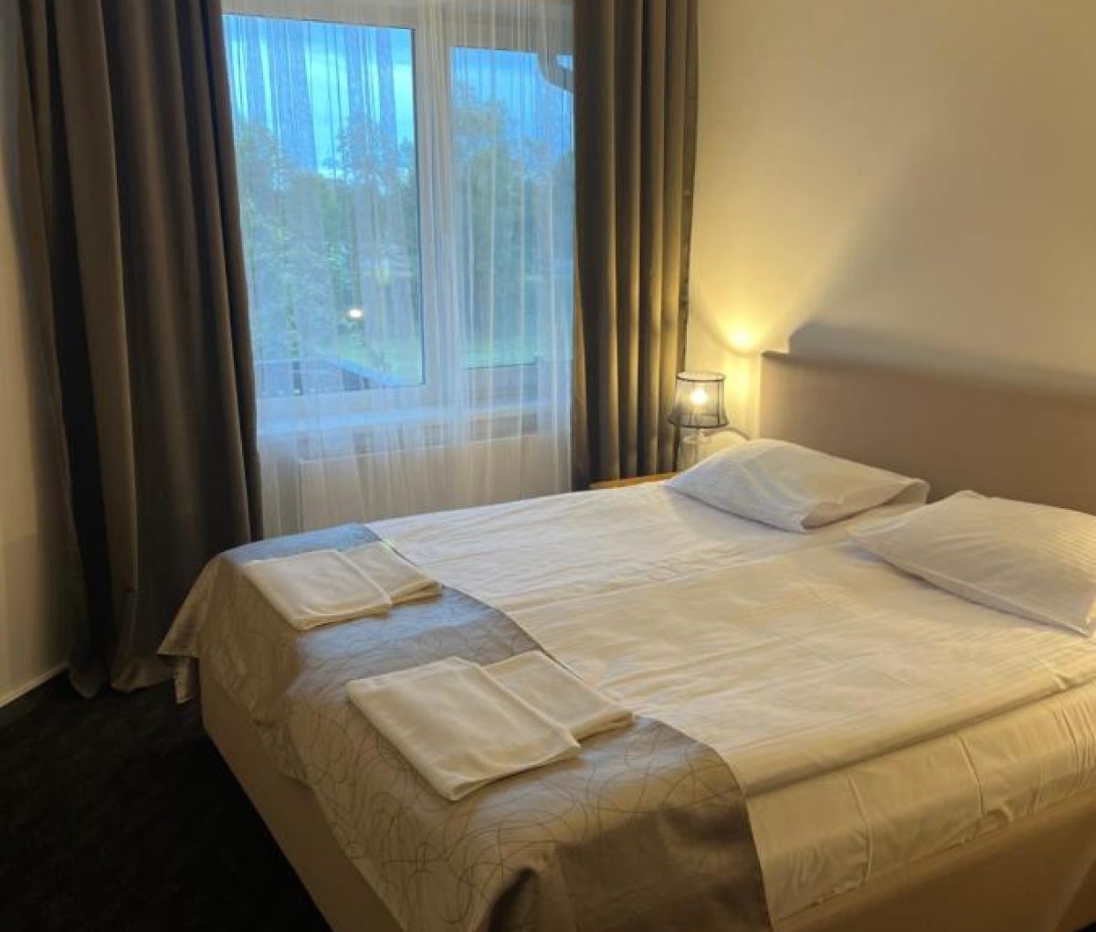 Lithuania - Butenas Hotel Tyla double bed