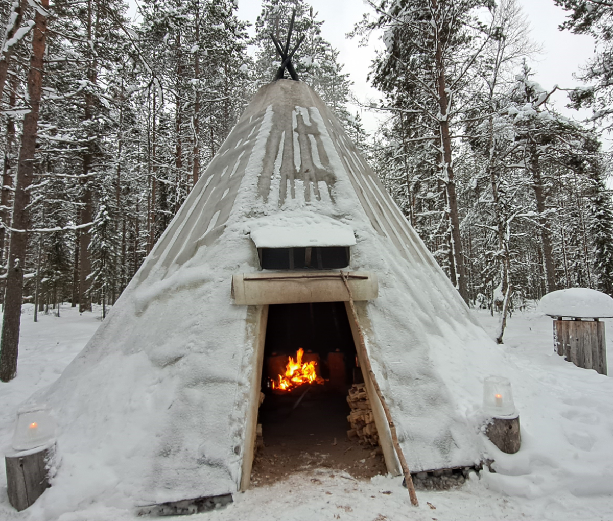 Posio Reindeer Hut Finland Journeys 10Jan24