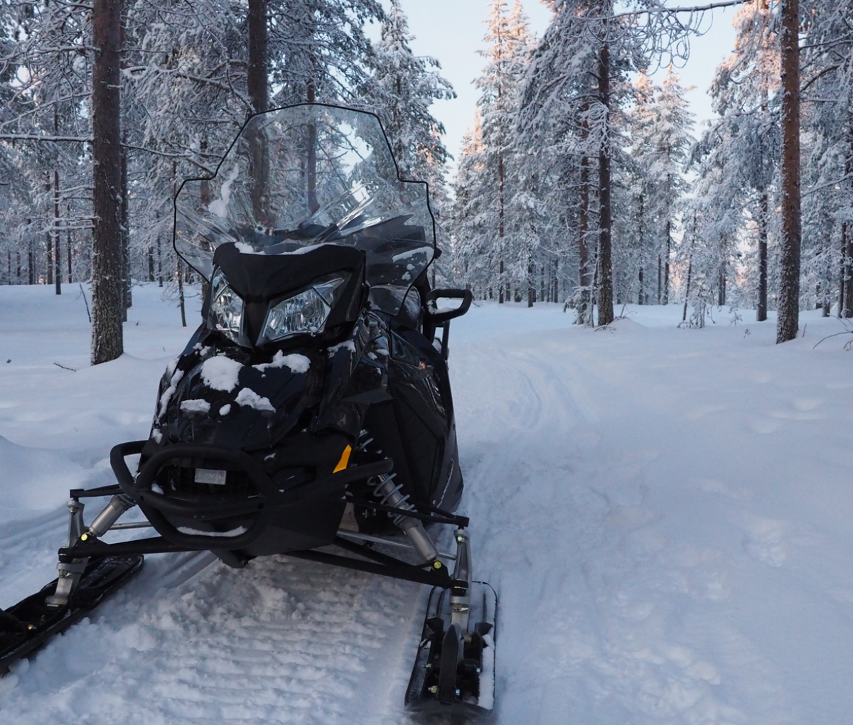Rovaniemi snowmobile Finland Journeys 10Jan24