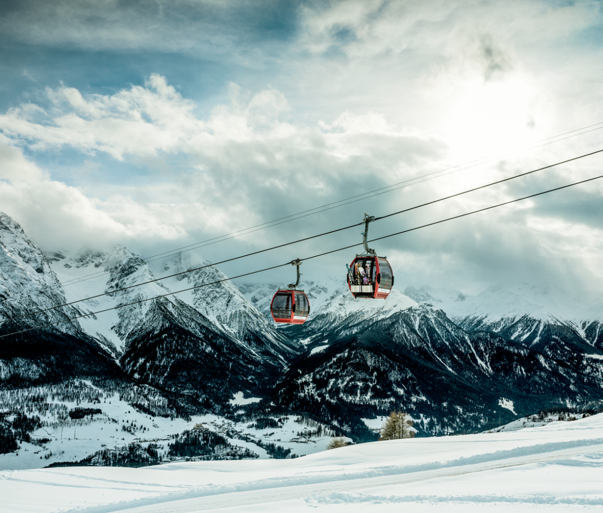 Scuol Ski Resort, Switzerland